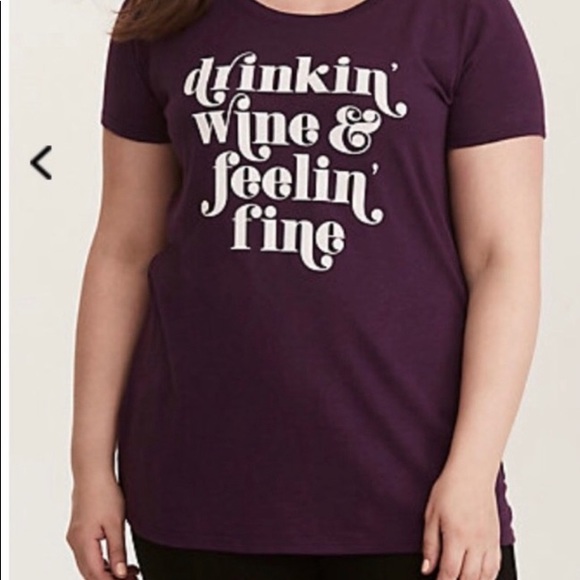 Plus Torrid Raglan Tee - Picture 2 of 5